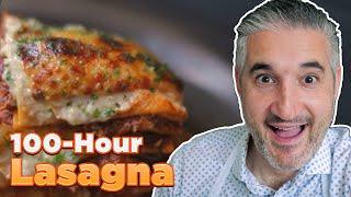 Italian Chef Reacts to 100 HOUR LASAGNA by @AlvinKZhou