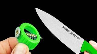 Razor Sharp Knife! Sharpen Your Knife in 2 Minutes with This Amazing Tool