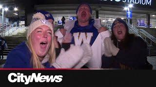 Blue Bombers advance to fifth consecutive Grey Cup championship