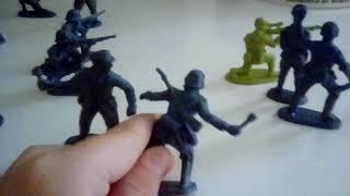 Big bucket of army men soldiers of ww2 toy review