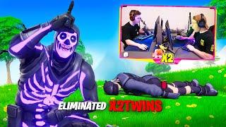 Reacting to Players Eliminating Us In Fortnite...