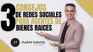 3 Consejos de redes sociales para agentes de Bienes Raíces