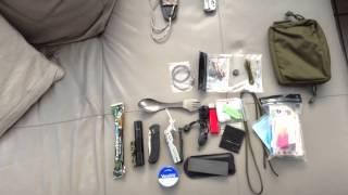 Modern possibles pouch and wilderness survival kit