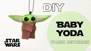 DIY BABY YODA Plush Keychain | STAR WARS