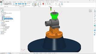 Constant Z with Undercuts Tutorial - Autodesk Fusion 360 with PowerMill 2022.0