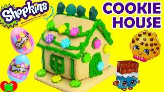 Shopkins Sweets Shop Vanilla Cookie House Decorating Kit