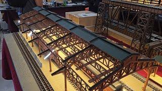 Some incredible model railroad bridges and products at the Fall 2024 York TCA train show!