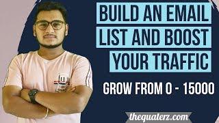 How to Build an Email List| Email Marketing and Ways to Grow your Email List