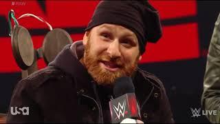 Sami Zayn mentions AEW live on raw