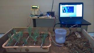 Prototype -IoT based smart irrigation monitoring system by students of IIIT RK Valley |