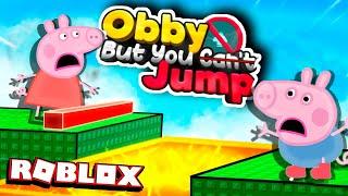 Peppa Pig Play Obby, BUT You Can't JUMP in Roblox!