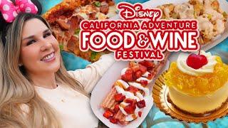 TEN FOODS YOU CAN'T MISS at Disneyland's Food & Wine Festival 2025! Disney Vlog 2025