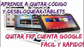 Desbloquear y Quitar FRP Tablets Frozen, Techpad X9 y todas Rockchip RK3126