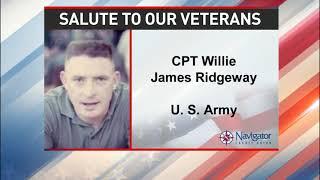 Salute to our veterans: Captain Willie James Ridgeway - NBC 15 WPMI