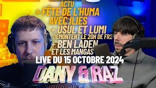 ACTU + Fête de l'Huma avec Ilies + Usul et Lumi démonte le 20h de FR2 + Ben Laden et les mangas