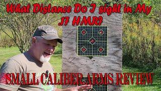 What Distance do I sight in my 17HMR