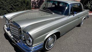 1971 Mercedes-Benz 280SE 3.5 after paint correction and ceramic coating 9/11/24