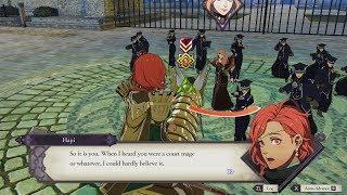 Fire Emblem: Three Houses -  Hapi Vs Cornelia At Arianrhod Unique Dialogue