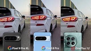 Pixel 9 Pro XL vs Pixel 8 Pro vs OnePlus 12 - Photography & Video 2024 | Camera Test - All lenses