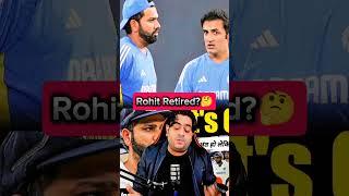 Rohit Retired? #india #cricket #shorts #ytshorts #viralshort #trending #viralvideo @ABCricinfofan