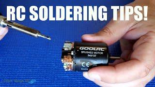 RC Soldering Tips, Tricks, and the Tools of the Game. (Great for noobs!)