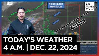 Today's Weather, 4 A.M. | Dec. 22, 2024