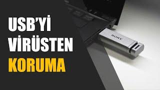 USB virüs koruma: Programsız USB belleğe virüs bulaşması nasıl engellenir?