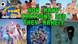 How many cartoons shows were made in 2023? | Superhero Pow