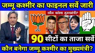 Jammu And Kashmir Election Opinion Poll 2024 | Jammu Kashmir Assembly Opinion Poll 2024, BJP vs INC