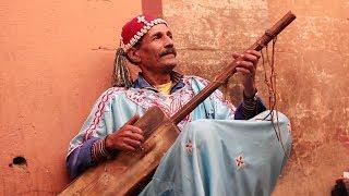 Moroccan gnawa guembri music