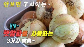 3 simple and delicious onion recipes, Korean food recipe.