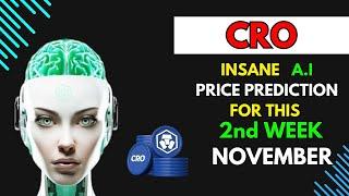 Insane CRONOS CRO Price Prediction for THIS WEEK by A.I