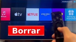 Cómo desinstalar (Eliminar) Cualquier App de la pantalla de Smart tv para Siempre!