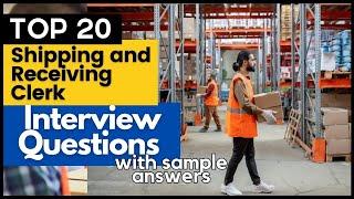 Shipping and Receiving Clerk Interview Questions and Answers for 2025