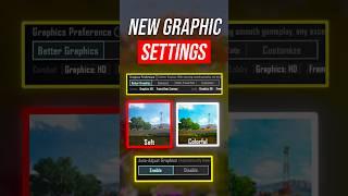 BGMI New Update Graphics Setting || Best Graphics Settings For BGMI To Spot Enemies |