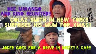 COLAZ SMITH IN NEW YORK WITH AUNTY PAULINE!! SURPRISES HIS MUM!! DEE MWANGO AND KINO REUNITED!!!