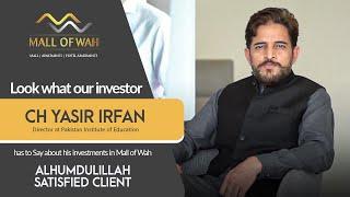 Ch Yasir Irfan - Civil Servant - Client Testimonial