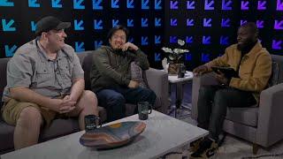 Freddie Wong and Matthew Arnold in the 2024 SXSW Studio