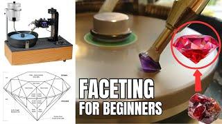 Faceting for Beginners: Transform Raw Gemstones into Masterpiece | #gemscutting #lapidary #foryou