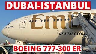 Emirates Airlines | Dubai-Istanbul | Boeing 777-300 ER | Emirates Economy class | Trip Report