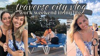 TRAVERSE CITY VLOG // weekend in my life as a wedding photographer