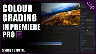 Colour Grading in Premiere Pro CC 2020