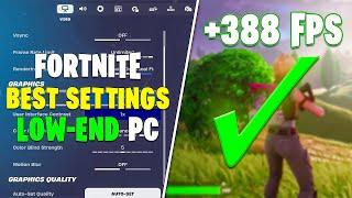 How To Fix Lag & Stutters in Fortnite - Best Fortnite Settings For Low-End Pc/Laptop