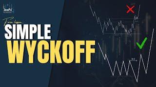 WYCKOFF TRADING SIMPLIFIED - How To Trade Wyckoff The Easy Way!