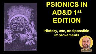 Psionics in AD&D 1st Edition