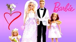 Barbie Wedding Gift Set Barbie Life In the Dreamhouse Bride Groom Bridesmaid Dolls