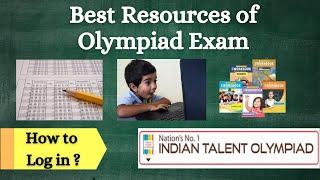 Best resources of Olympiad Exam | How to log in Indian Talent olympiad? #Welcome2Maths