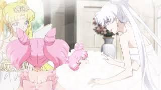 Queen Serenity meets baby Kousagi