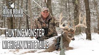 Hunting Massive Michigan Whitetails in the Snow