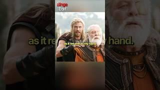 You know that nothing will stop mjolnir..! || Thor: Ragnarok #shorts #series #thor #marvel